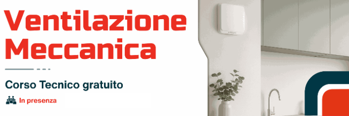 Corso su ventilazione meccanica e fan coil | Corsi formazione Rossato